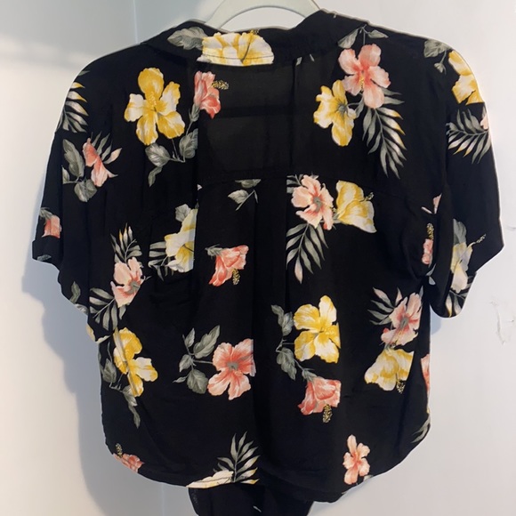 Floral tropical patterned top - Picture 4 of 4
